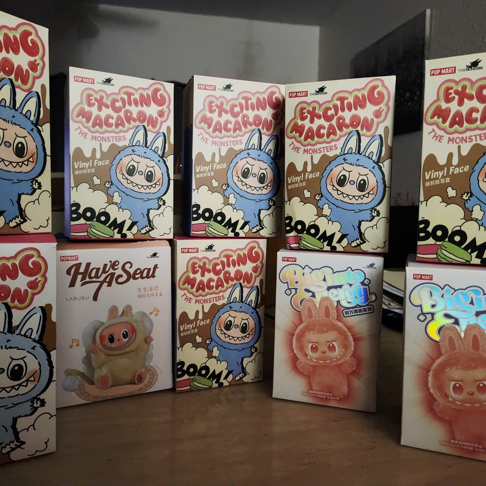POP MART Exciting Macaron Vinyl Face Dolls